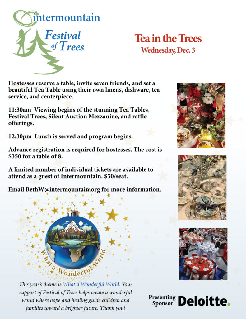 Tea in the Trees Information