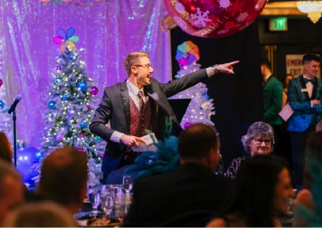 Live auction calling at the Starlight Gala