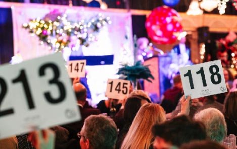 Live auction at the Starlight Gala